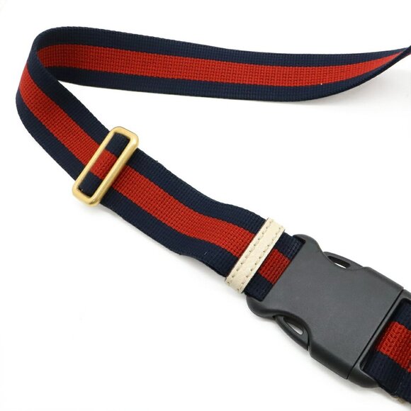 GUCCI Red Leather Fanny Pack - Picture 6 of 9